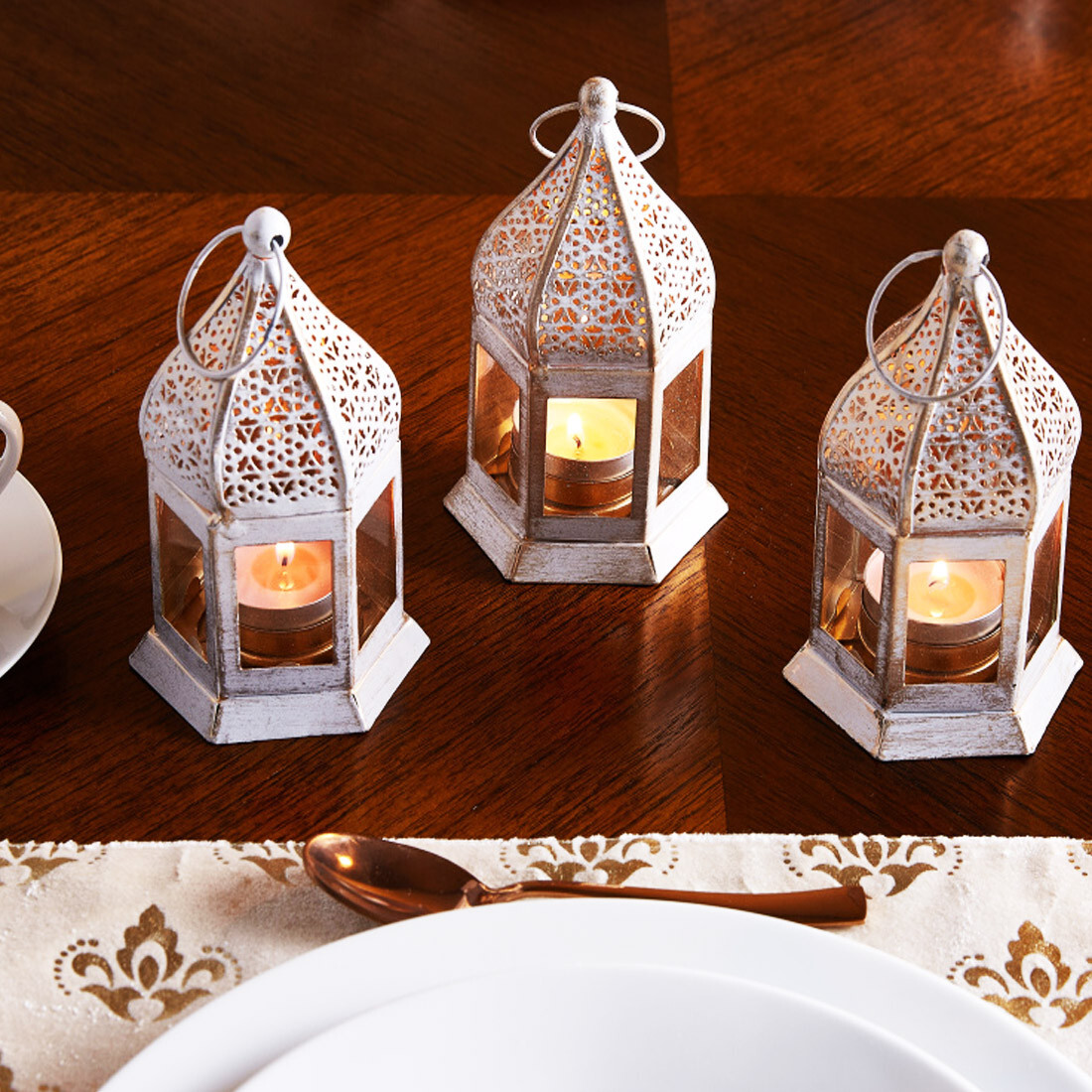 Set da 3 lanterne decorative orientali G box