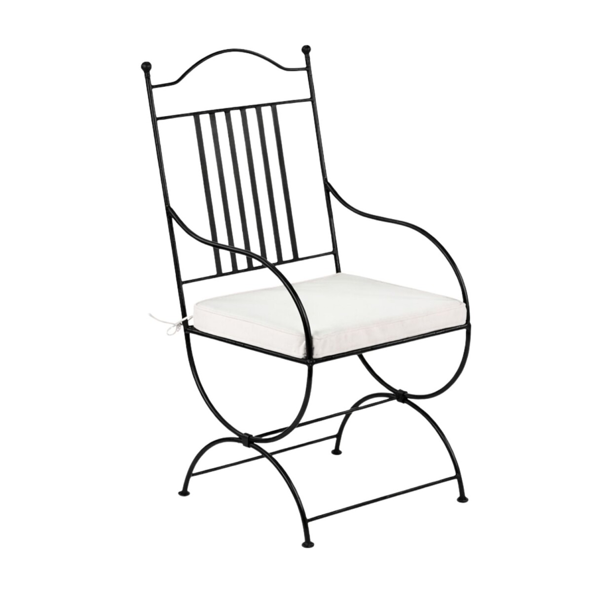 Sedia in ferro battuto Ourense XL | Sedia da giardino in sti
